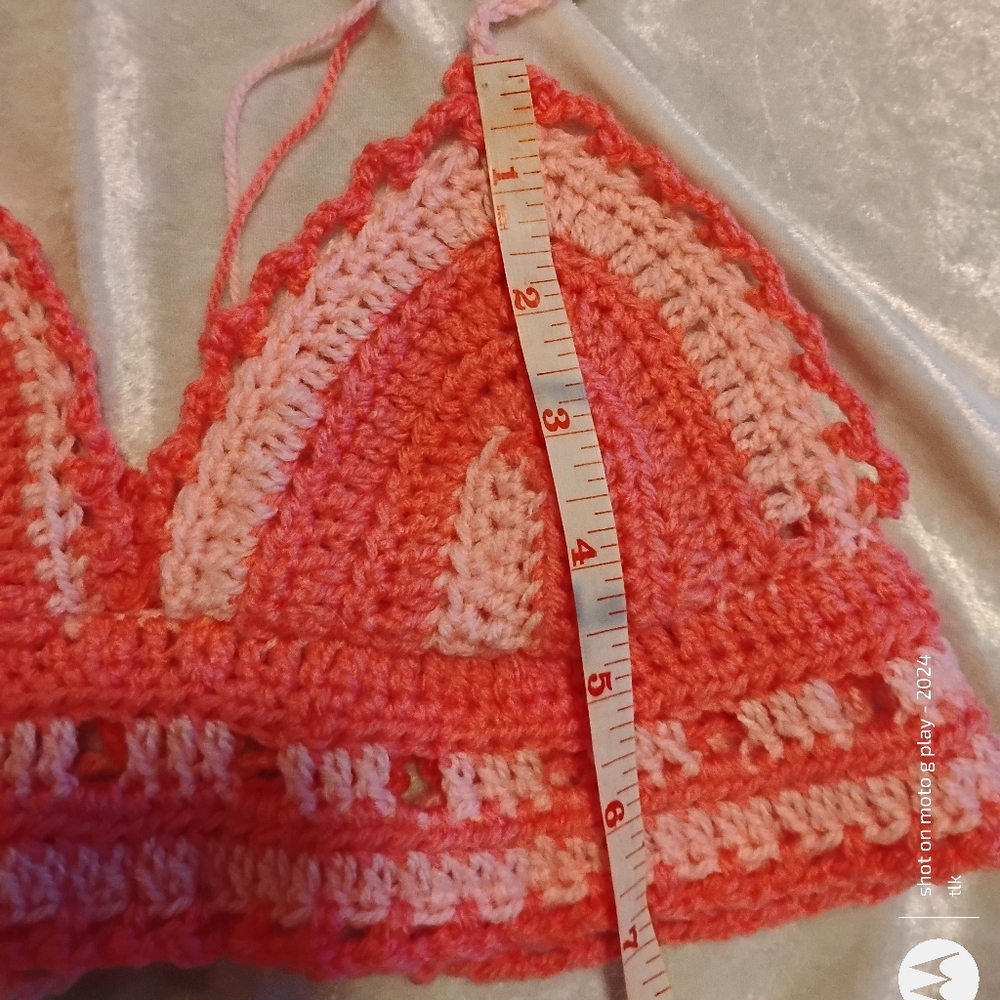 Handmade crochet festival top - Picture 8 of 14
